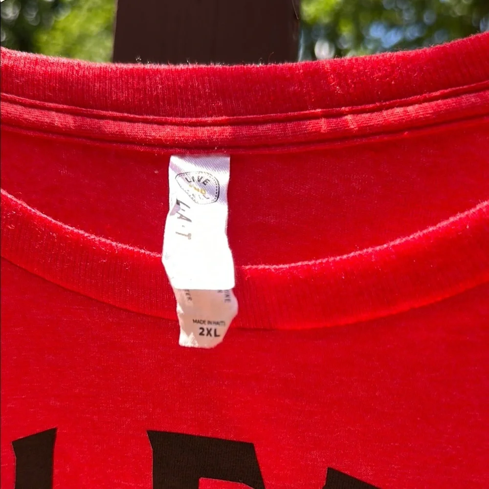 Red Graphic Tee - Short Sleeve - Picture 2 of 3